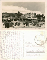 Bansin-Heringsdorf Usedom Badeleben Vor Dem Haus Fortschritt 1953 - Other & Unclassified