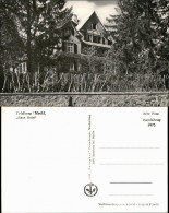 Ansichtskarte Feldberg-Feldberger Seenlandschaft Hotel "Haus Holst" 1970 - Sonstige & Ohne Zuordnung