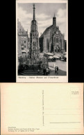 Ansichtskarte Nürnberg Schöner-Brunnen Und Frauenkirche 1960 - Nuernberg