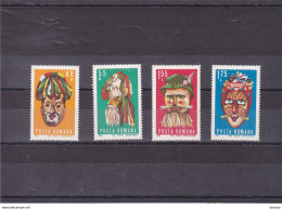 ROUMANIE 1969 MASQUES Yvert 2509-2512, Michel 2804-2807 NEUF** MNH Cote Yv 3 Euros - Nuevos