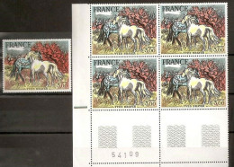 VARIETE BC X 4 N 2026 **  1 BC HERBE QUASI JAUNE UNICOLORE + ROSE AU LIEU DE ROUGE SUR ARBRES - COTE 400 EUROS !!! - Unused Stamps
