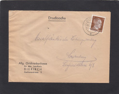 ALLG. ORTSKRANKENKASSE FÜR DEN LANDKREIS DIEKIRCH. - 1940-1944 Occupazione Tedesca