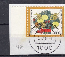 BERLIN  481, Gestempelt Auf Briefstück, Weihnachten, 1974 - Used Stamps