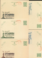 BELGIUM PPS SBEP 6 304 P010  ANTWERPEN BRADO SET UNUSED - Publibels