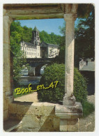 {91897} 24 Dordogne Brantôme , L' Ancienne Abbaye , L' Eglise Et Le Clocher , On Aperçoit Le Pont Condé - Brantome