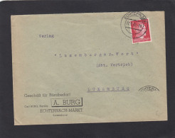 GESCHÄFT FÜR BÜROBEDARF, ECHTERNACH - MARKT. - 1940-1944 Occupazione Tedesca