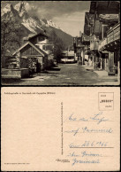 Ansichtskarte Garmisch-Partenkirchen Frühlingstrasse Mit Zugspitze 1966 - Garmisch-Partenkirchen