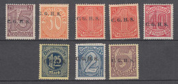 Oberschlesien 1920 Lot Aus Mi. 10-20 * Ungebraucht  (26235 - Silésie