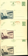 BELGIUM PPS SBEP 7 317 P010  UTRECH VERZEKERING  SET (3) UNUSED - Werbepostkarten