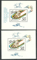 Russia USSR 1988 , 2 Blocks , Mi. # 202, 204 Mint MNH(**) Sport Olympics - Blocs & Feuillets