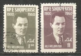 ALBANIA 1960 Used Stamps Set  - Albania