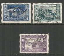 ALBANIA 1925 Used Stamps  OVPT Mi.# 115,116,117 - Albania