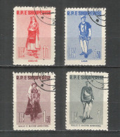 ALBANIA 1961 Used Stamps Mi.# 623-626 - Albanien