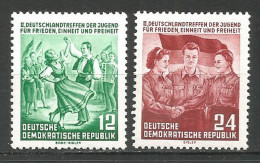 Germany DDR 1954 Year MNH(**) Mi.# 428-29 - Ongebruikt