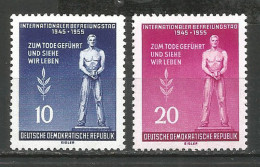 Germany DDR 1955 Year MNH(**) Mi.# 459-60 - Nuevos