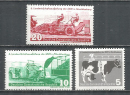 Germany DDR 1958 Year MNH(**) Mi.# 628-30 - Ungebraucht