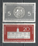 Germany DDR 1958 Year MNH(**) Mi.# 647-48 - Unused Stamps