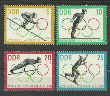 Germany DDR 1963 Year MNH(**) Mi.# 1000-03 Sport - Neufs