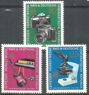 Germany DDR 1965 Year MNH(**) Mi.# 1130-32  - Neufs