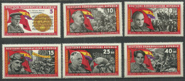 Germany DDR 1966 Year MNH(**) Mi.# 1196-1201 - Ungebraucht