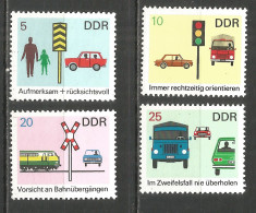 Germany DDR 1969 Year MNH(**) Mi.# 1444-47 - Ungebraucht