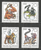 Germany DDR 1986 Year MNH(**) Mi.# 3019-22  - Nuevos