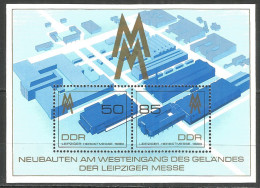 Germany DDR 1989 Year MNH(**) Mi.# Blc.99 - Otros & Sin Clasificación