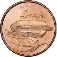 Monnaie, Azerbaïdjan, 3 Qapik, Undated (2006), SUP, Cuivre Plaqué Acier, KM:40 - Azerbaigian