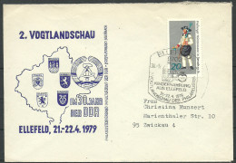 Germany DDR Cover 1979 Year - Brieven En Documenten