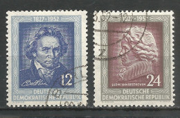 Germany DDR 1952 Year Used Stamps Mi.# 300-301 - Used Stamps