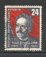 Germany DDR 1951 Year Used Stamp Mi.# 294 - Oblitérés