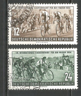 Germany DDR 1954 Year Used Stamps Mi.# 426-427 - Gebruikt