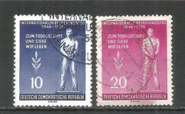 Germany DDR 1955 Year Used Stamps Mi.# 459-460 - Usados