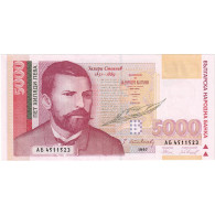 Bulgarie, 5000 Leva, 1997, KM:111a, NEUF - Bulgarien