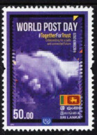 Sri Lanka - 2023 - World Post Day - Mint Stamp - Sri Lanka (Ceilán) (1948-...)