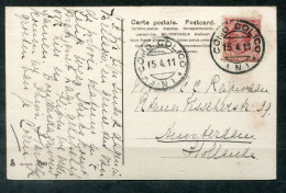 ITALIEN - Schiffspost, Paquebot, Navire, Ship Letter, Stempel COMO COLICO (N) Auf AK Caddenabbia - Usados