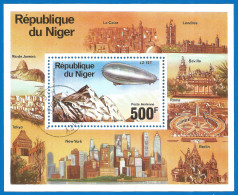 Niger 1976 Year, Used Block Airship  - Niger (1960-...)