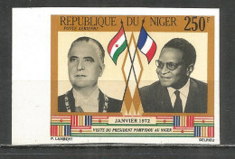 Republic Of Niger 1972 Year, Mint Stamp MNH (**) Imperf. - Niger (1960-...)