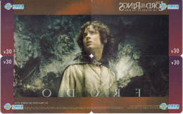 PUZZLE DE 4 TARJETAS DE CHINA DE EL SEÑOR DE LOS ANILLOS (LORD OF THE RINGS) - Film