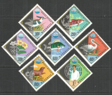 Mongolia 1974 Used Stamps CTO Fish - Mongolië