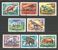 Mongolia 1967 Used Stamps CTO Animals - Mongolei