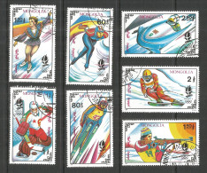 Mongolia 1992 Used Stamps CTO  Sport - Mongolië