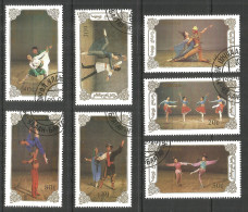 Mongolia 1989 Used Stamps CTO Balet - Mongolie