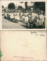 Ansichtskarte Kamenz Kamjenc Forstfest - Umzug Mädchen 1950 - Kamenz