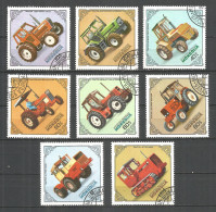 Mongolia 1982 Used Stamps CTO Tractor - Mongolie