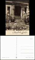 Ansichtskarte  Oberlausitz Schmuckeingang Bauernhaus 1980 - Zonder Classificatie