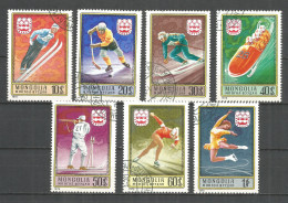 Mongolia 1975 Used Stamps CTO Sport - Mongolië