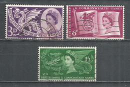 Great Britain 1958 Year Used Stamps  - Usati