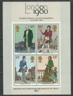 Great Britain 1979 Block Mint MNH(**) - Blokken & Velletjes