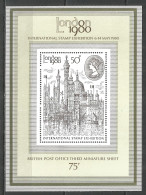 Great Britain 1980 Block Mint MNH(**) - Blocchi & Foglietti